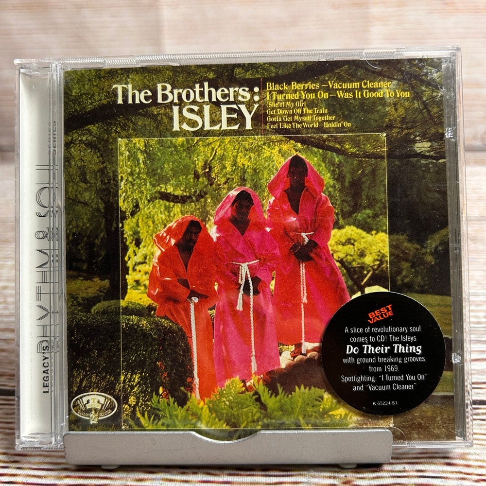 The Isley Brothers The Brothers Isley CD 1997 Legacy Rhythm Soul ZK Funk